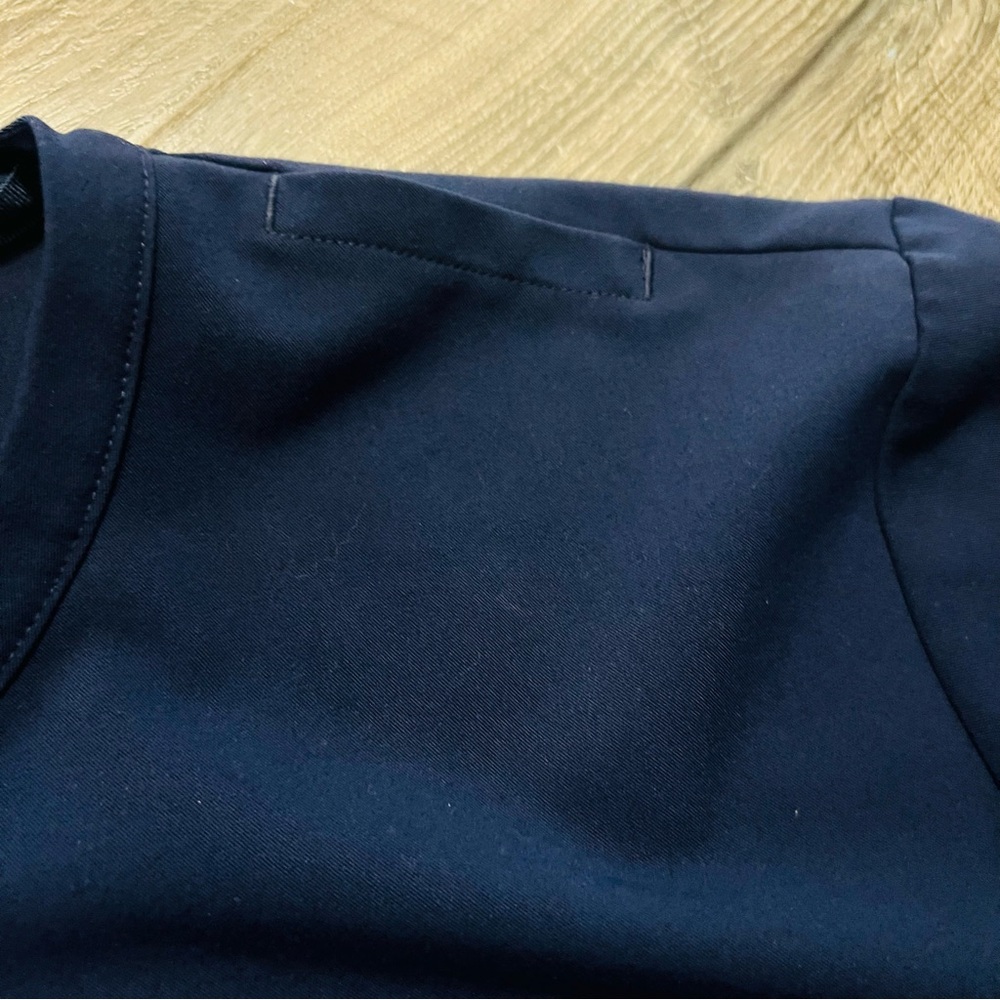 FIGS Corfield Henley Scrub Top Size XL Navy Blue Technical Collection Medical - Picture 10 of 11